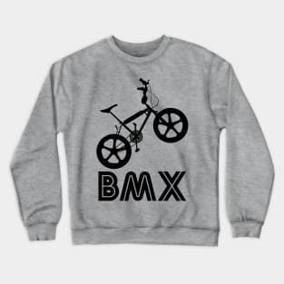 BMX Silhouette (Black) Crewneck Sweatshirt